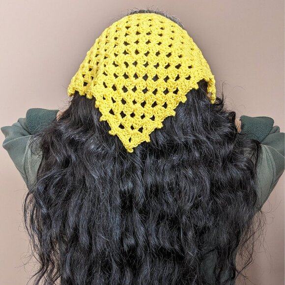 Crochet Handmade Bandana - Picture 8 of 9